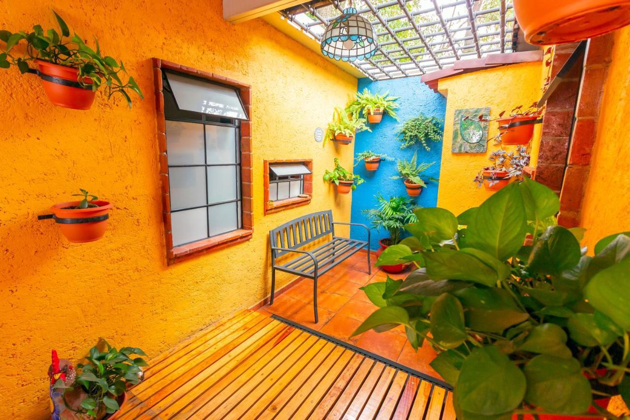 Mex Suites Casa Azul B&B Мехико Экстерьер фото